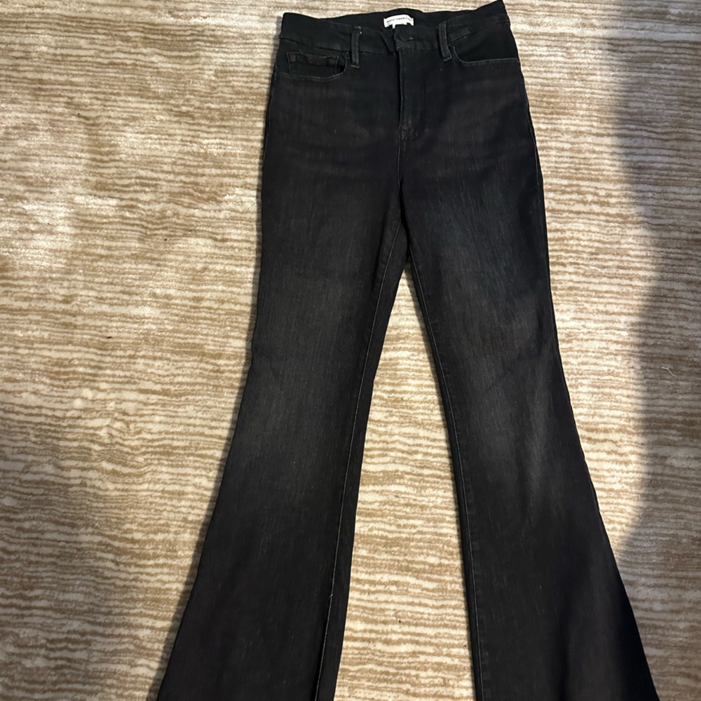 Good American High Rise Bootcut Jeans